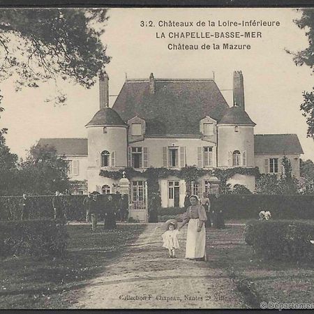 Domaine De La Mazure Bed & Breakfast La Chapelle-Basse-Mer Екстериор снимка